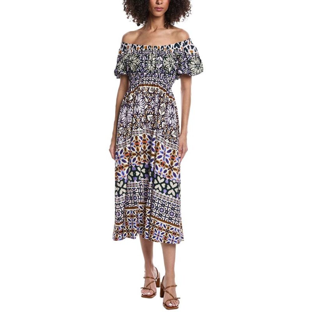 Tyler Böe Womens  Hailey Midi Dress, Purple